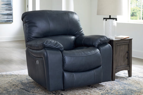 Leesworth Ocean Power Recliner from Ashley Furniture - Luna Furniture