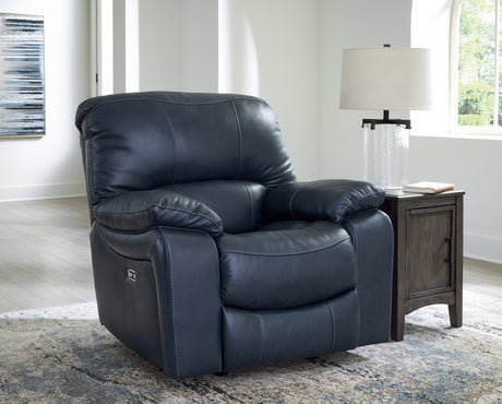 Leesworth Ocean Power Reclining Set from Ashley Furniture - Luna Furniture