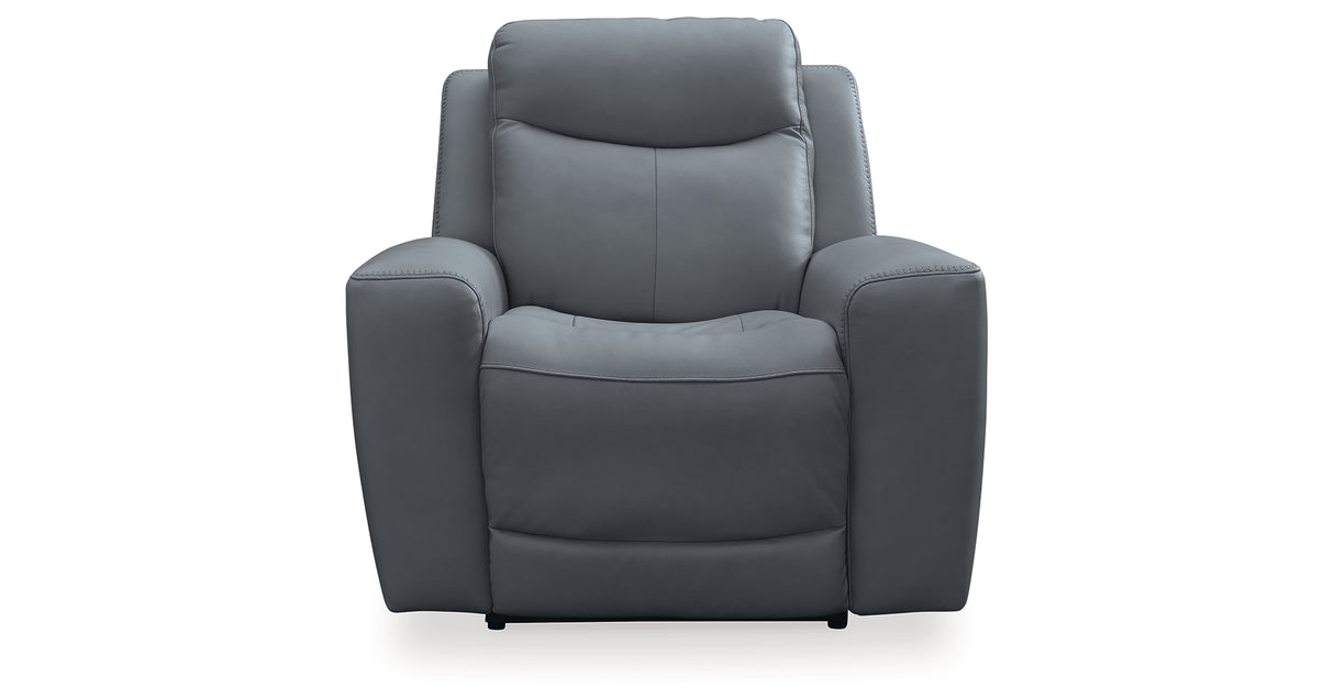 Mindanao Steel Power Recliner from Ashley - Luna Furniture