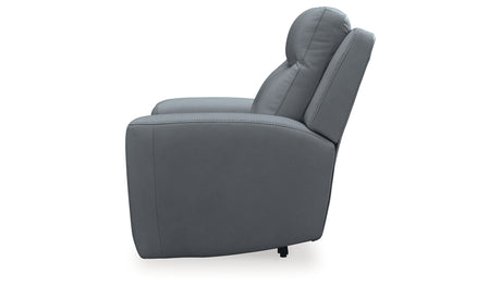 Mindanao Steel Power Recliner from Ashley - Luna Furniture