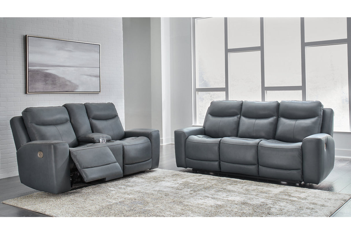 Mindanao Power Reclining Sofa, Loveseat and Recliner from Ashley - Luna Furniture