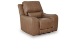 DeepWakes Caramel Power Recliner from Ashley Furniture - Luna Furniture