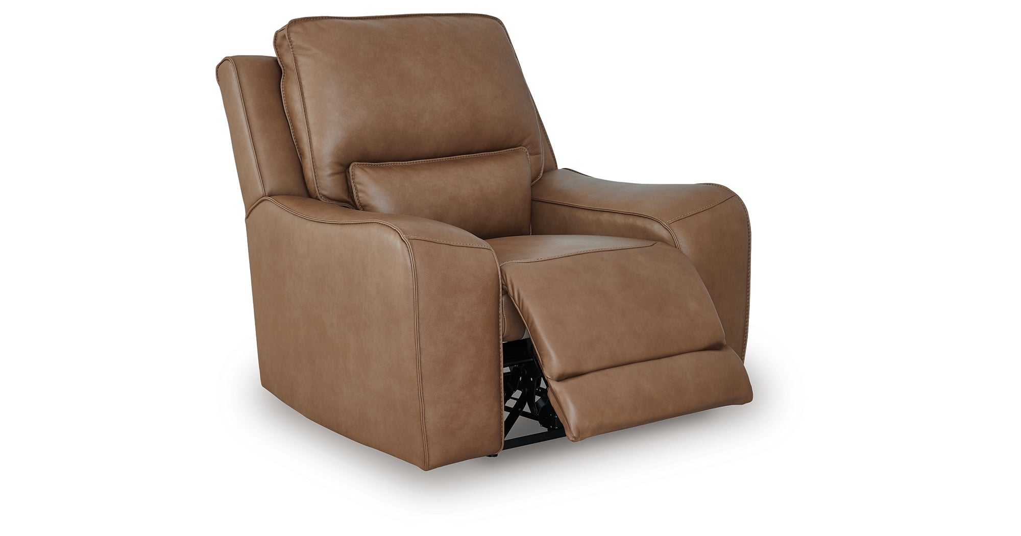 DeepWakes Silverbrooke Caramel Power Recliner – Luna Furniture