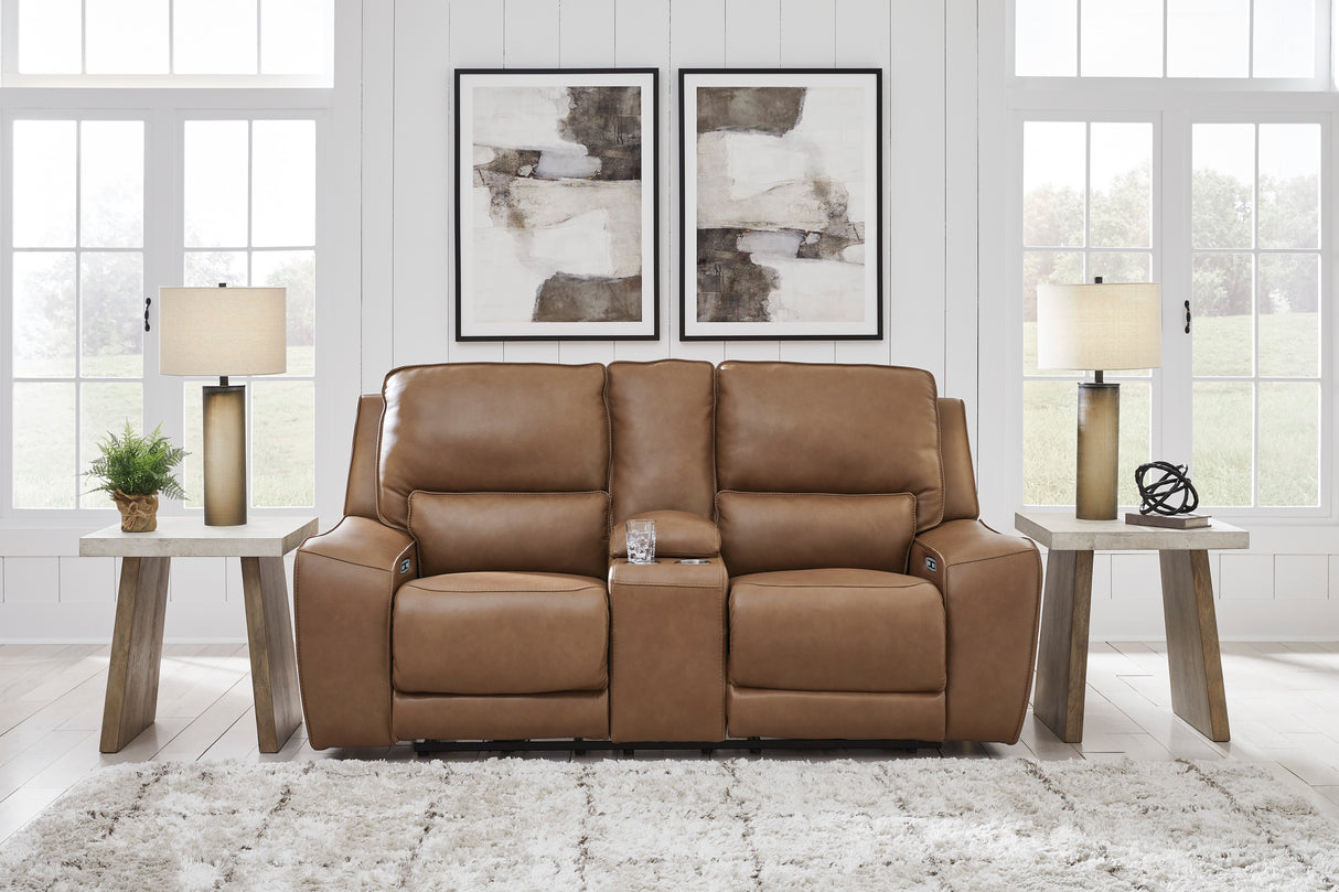 DeepWakes Caramel Sofa and Loveseat from Ashley - Luna Furniture