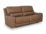 DeepWakes Caramel Sofa and Loveseat from Ashley - Luna Furniture