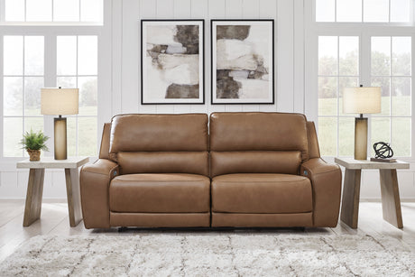 DeepWakes Caramel Sofa and Loveseat from Ashley - Luna Furniture