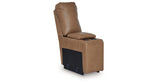 DeepWakes Caramel Console with Storage from Ashley Furniture - Luna Furniture