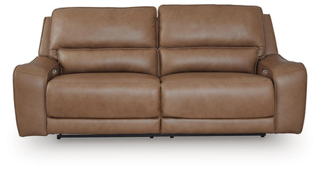DeepWakes Caramel 2-Piece Reclining Loveseat from Ashley - Luna Furniture