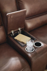 DeepWakes Canyon 5-Piece Power Reclining Sectional with Chaise from Ashley - Luna Furniture