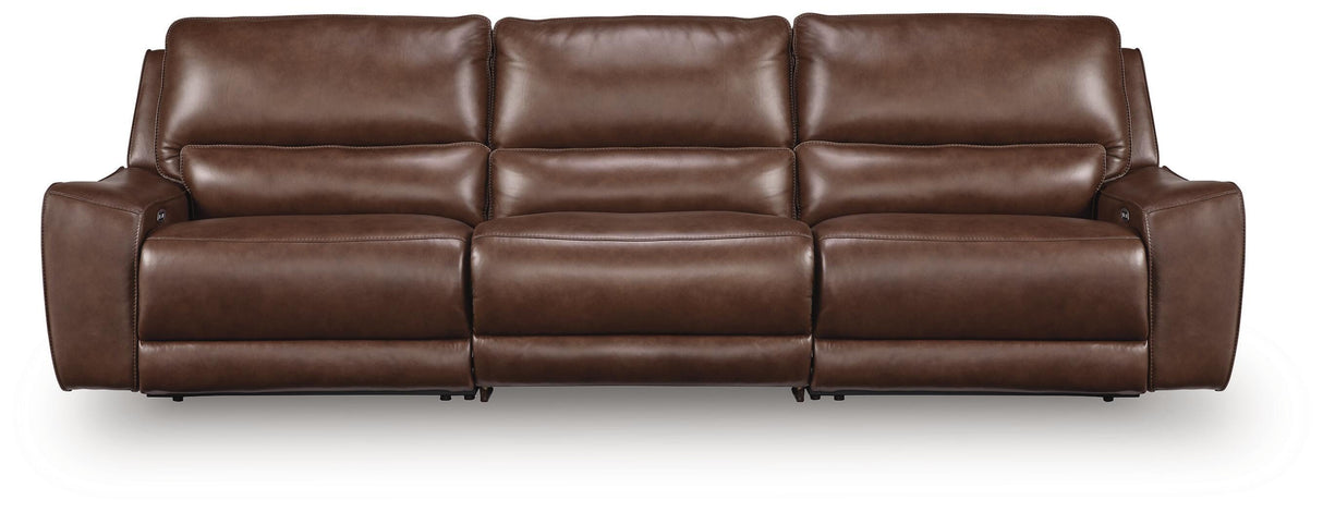 DeepWakes Canyon 3-Piece Power Reclining Sectional from Ashley - Luna Furniture