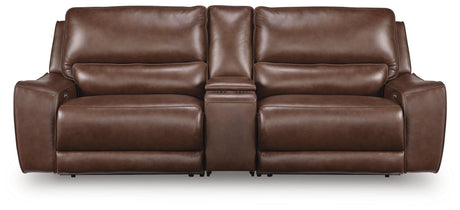 DeepWakes Canyon 3-Piece Power Reclining Sectional from Ashley - Luna Furniture