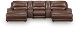 DeepWakes Canyon 5-Piece Power Reclining Sectional with Chaise from Ashley - Luna Furniture