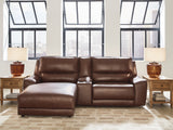 DeepWakes Canyon 3-Piece Power Reclining Sectional with Chaise from Ashley - Luna Furniture