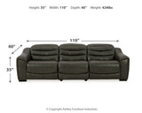 Center Line Sofa and Loveseat in Dark Gray from Ashley - Luna Furniture