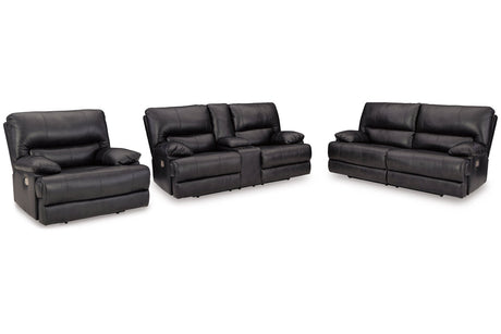 Mountainous Power Reclining Sofa, Loveseat and Recliner from Ashley - Luna Furniture