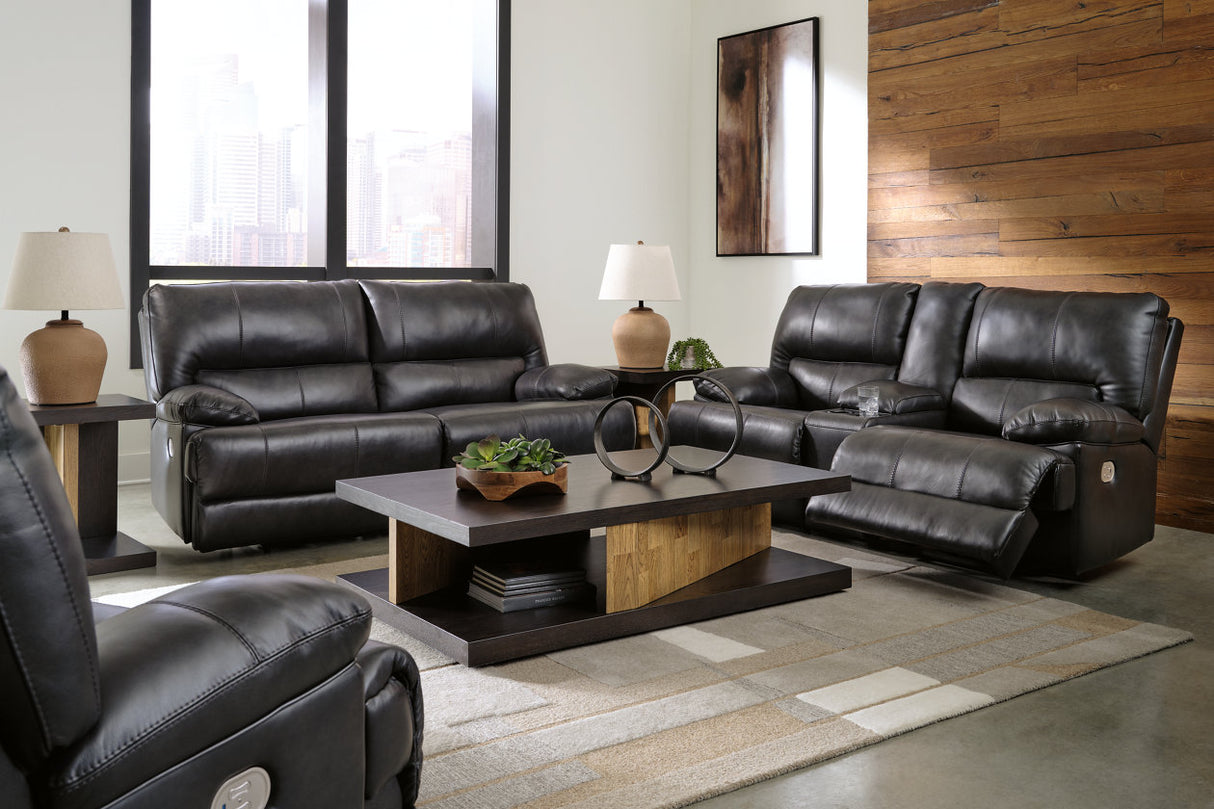Mountainous Power Reclining Sofa, Loveseat and Recliner from Ashley - Luna Furniture