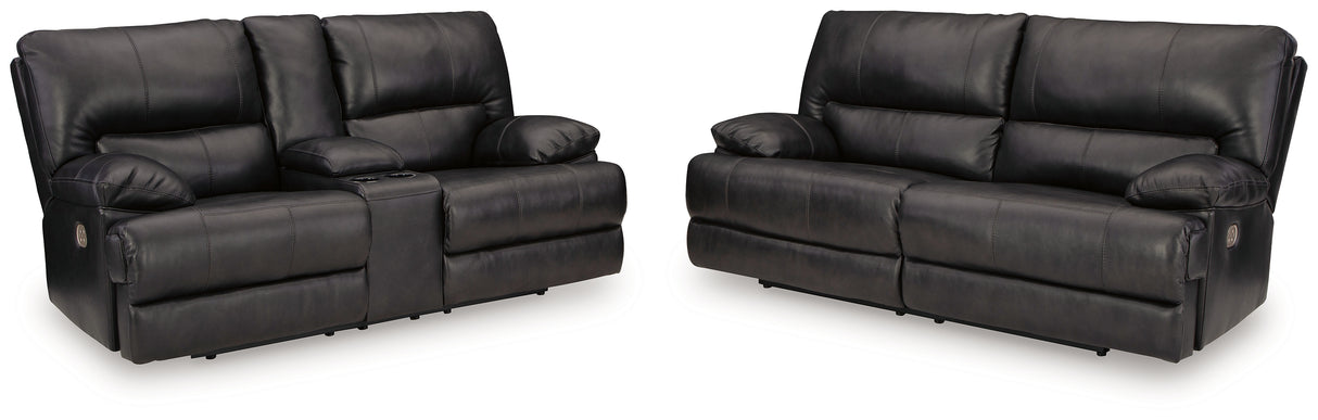 Mountainous Sofa and Loveseat in Eclipse from Ashley Furniture - Luna Furniture