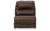 Dunleith 3-Piece Reclining Sofa and 3-Piece Loveseat with Console from Ashley - Luna Furniture