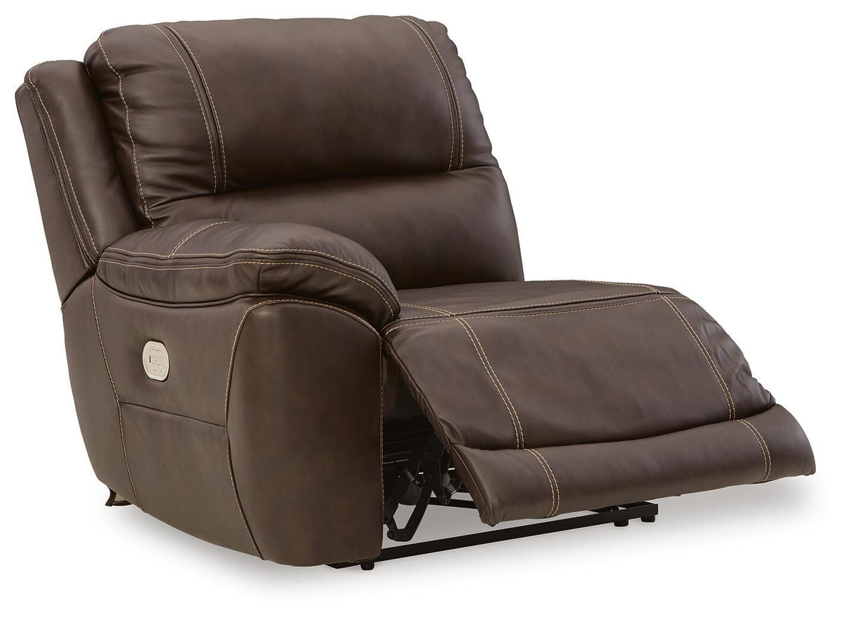 Dunleith Chocolate 9-Piece Power Reclining Sectional from Ashley Furniture - Luna Furniture