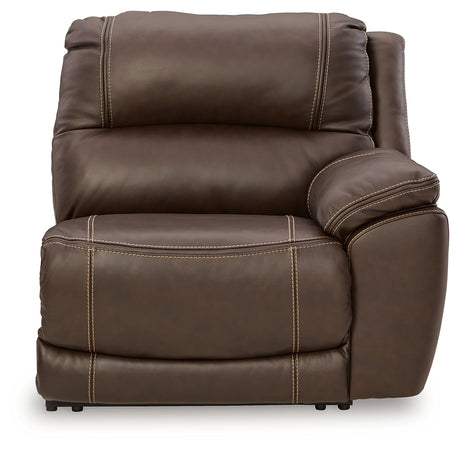 Dunleith Chocolate 9-Piece Power Reclining Sectional from Ashley - Luna Furniture