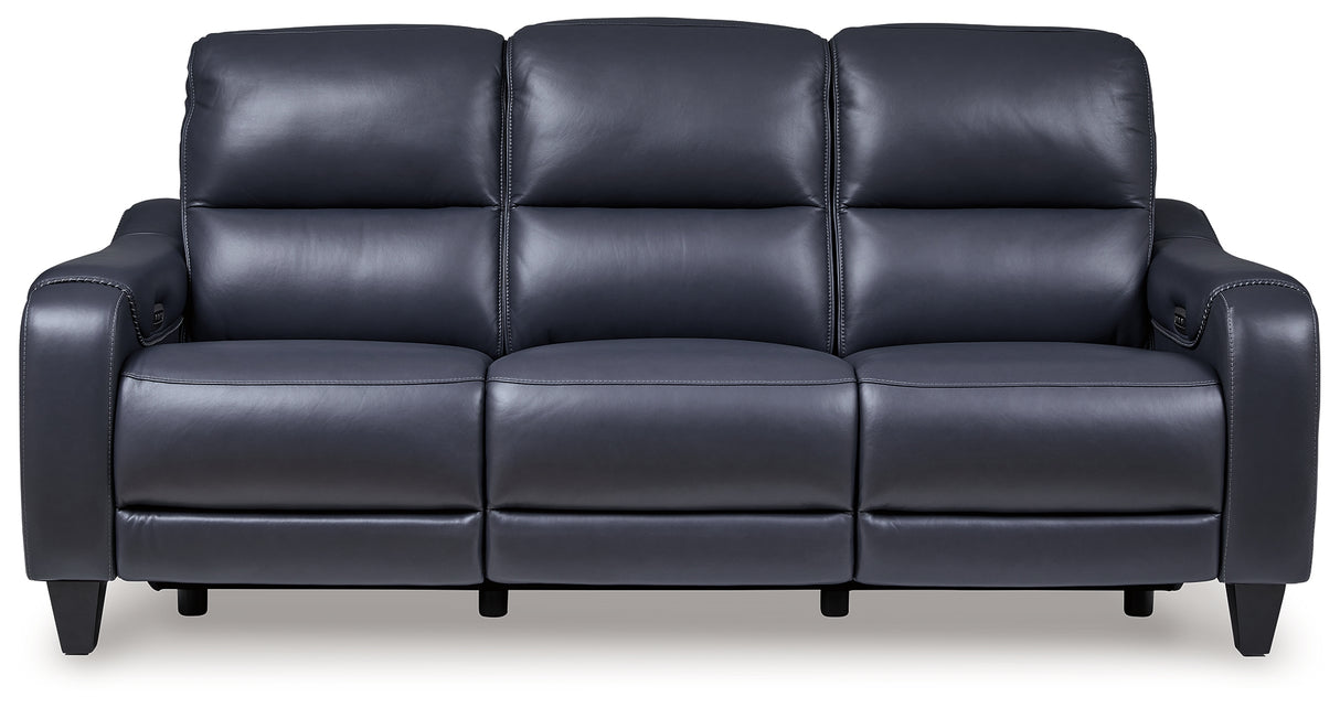 Mercomatic Power Reclining Sofa, Loveseat and Recliner from Ashley - Luna Furniture