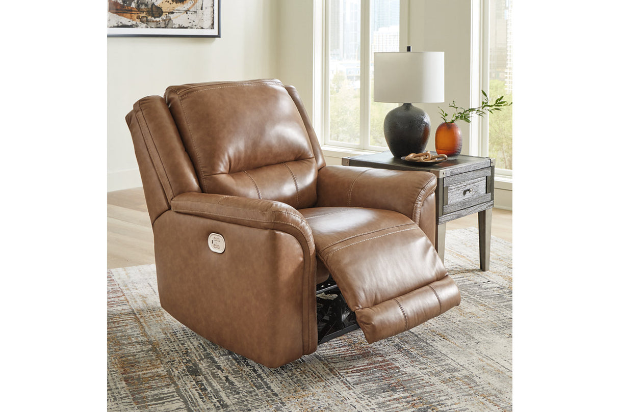 Trasimeno Power Reclining Sofa, Loveseat and Recliner from Ashley - Luna Furniture