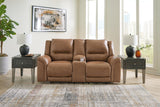 Trasimeno Caramel Power Reclining Living Room Set from Ashley - Luna Furniture