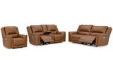 Trasimeno Power Reclining Sofa, Loveseat and Recliner from Ashley - Luna Furniture