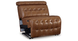 Temmpton Chocolate Power Armless Recliner from Ashley Furniture - Luna Furniture