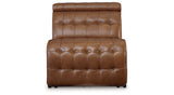 Temmpton Chocolate Power Armless Recliner from Ashley Furniture - Luna Furniture