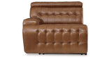 Temmpton Chocolate Left-Arm Facing Power Recliner from Ashley - Luna Furniture