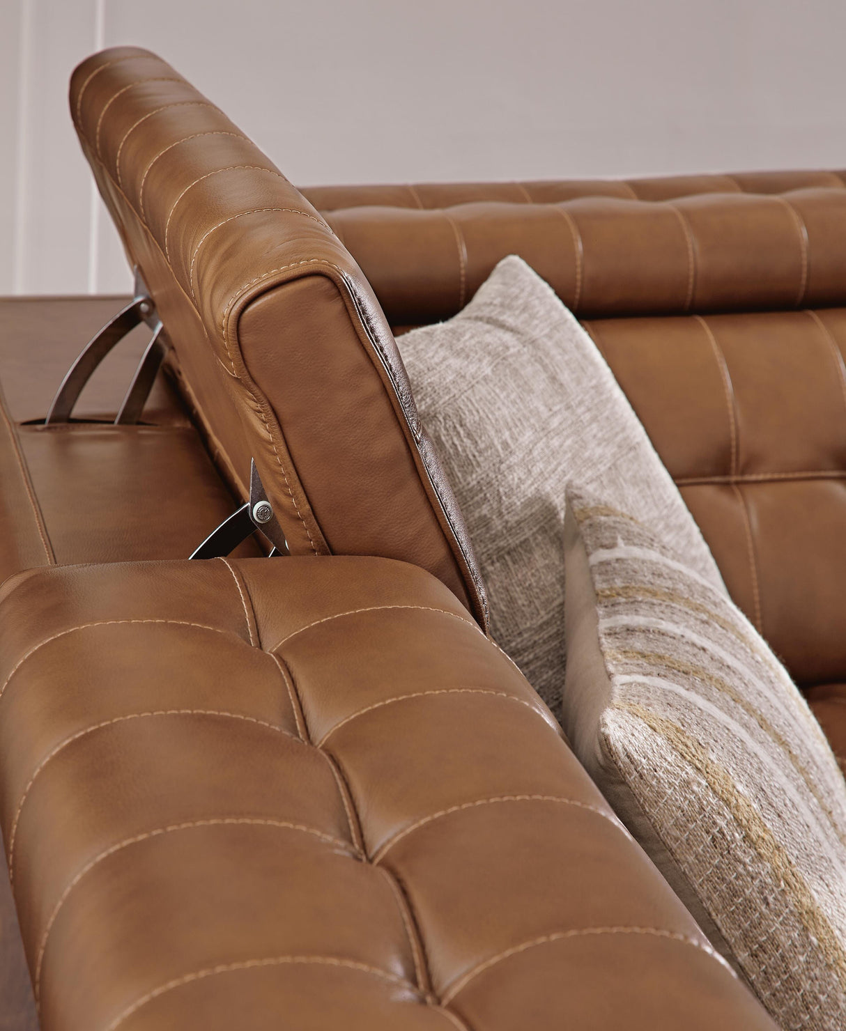 Temmpton Chocolate 4-Piece Power Reclining Sectional from Ashley Furniture - Luna Furniture