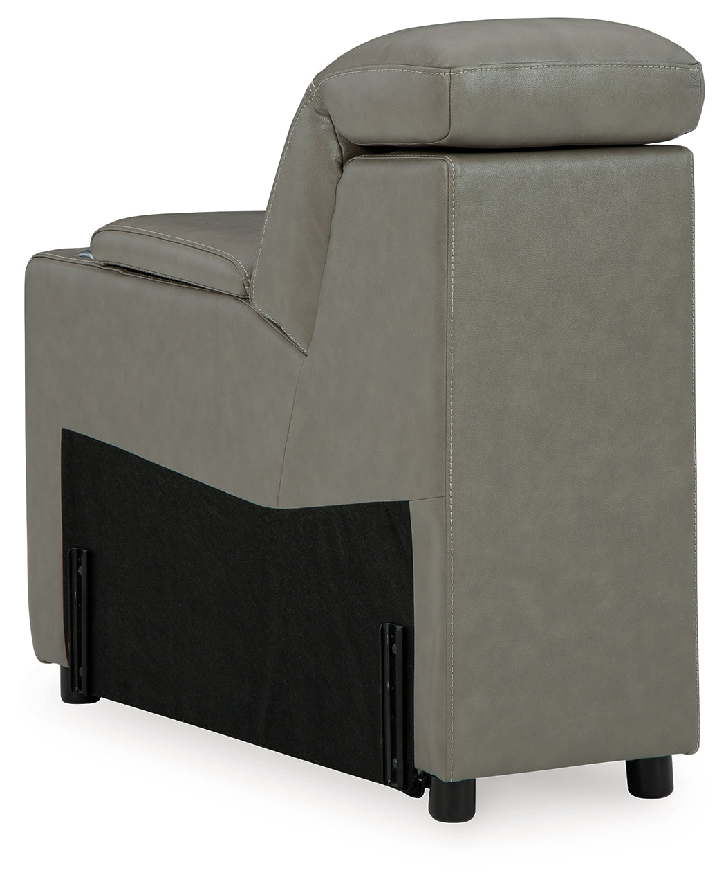 Correze Gray Console with Storage from Ashley - Luna Furniture