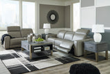Correze Gray Power Reclining Living Room Set