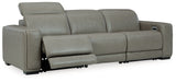 Correze Gray 3-Piece Power Reclining Sofa from Ashley - Luna Furniture
