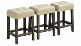 Ptolema Brown/Beige 4-Piece Counter Height Dining Set