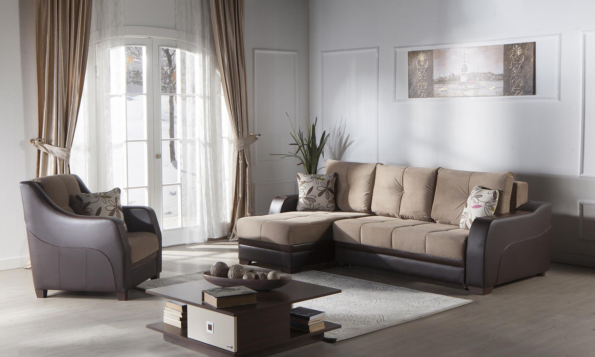Ultra Lilyum Vizon Armchair from Bellona - Luna Furniture