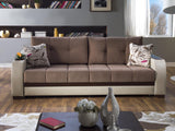Ultra Optimum Brown 3-Seat Sleeper Sofa from Bellona - Luna Furniture