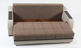 Ultra Optimum Brown 3-Seat Sleeper Sofa from Bellona - Luna Furniture