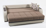 Ultra Optimum Brown 3-Seat Sleeper Sofa from Bellona - Luna Furniture