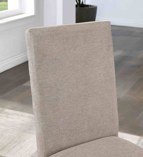 Umbria Antique Black/Gray Side Chair from Furniture of America - Luna Furniture
