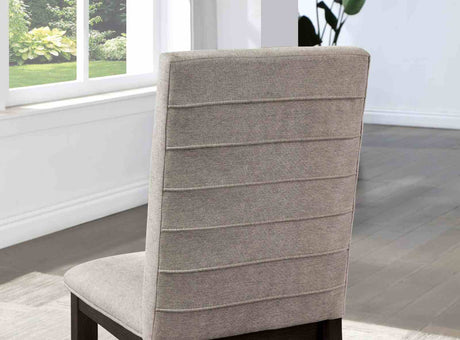 Umbria Antique Black/Gray Side Chair from Furniture of America - Luna Furniture