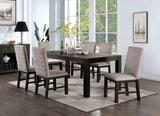 Umbria Antique Black/Gray Side Chair from Furniture of America - Luna Furniture
