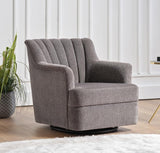 Urbane Anthracite Swivel Chair from Bellona - Luna Furniture