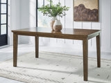 Urbinforte Light Brown Counter Height Dining Extension Table from Ashley - Luna Furniture