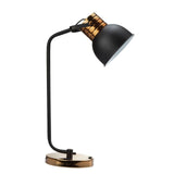 Urien Black/Antique Gold Table Lamp from Furniture of America - Luna Furniture