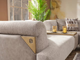 Urla Cream Modular Sectional from Furnia - Luna Furniture