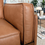 Utica Cognac Premium Leather Sofa from Midinmod - Luna Furniture