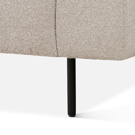 Maison Oscar 94" Tufted Sofa in Cream Boucle from Home Trends & Design - Luna Furniture