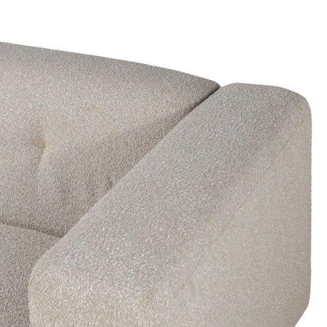 Maison Oscar 94" Tufted Sofa in Cream Boucle from Home Trends & Design - Luna Furniture